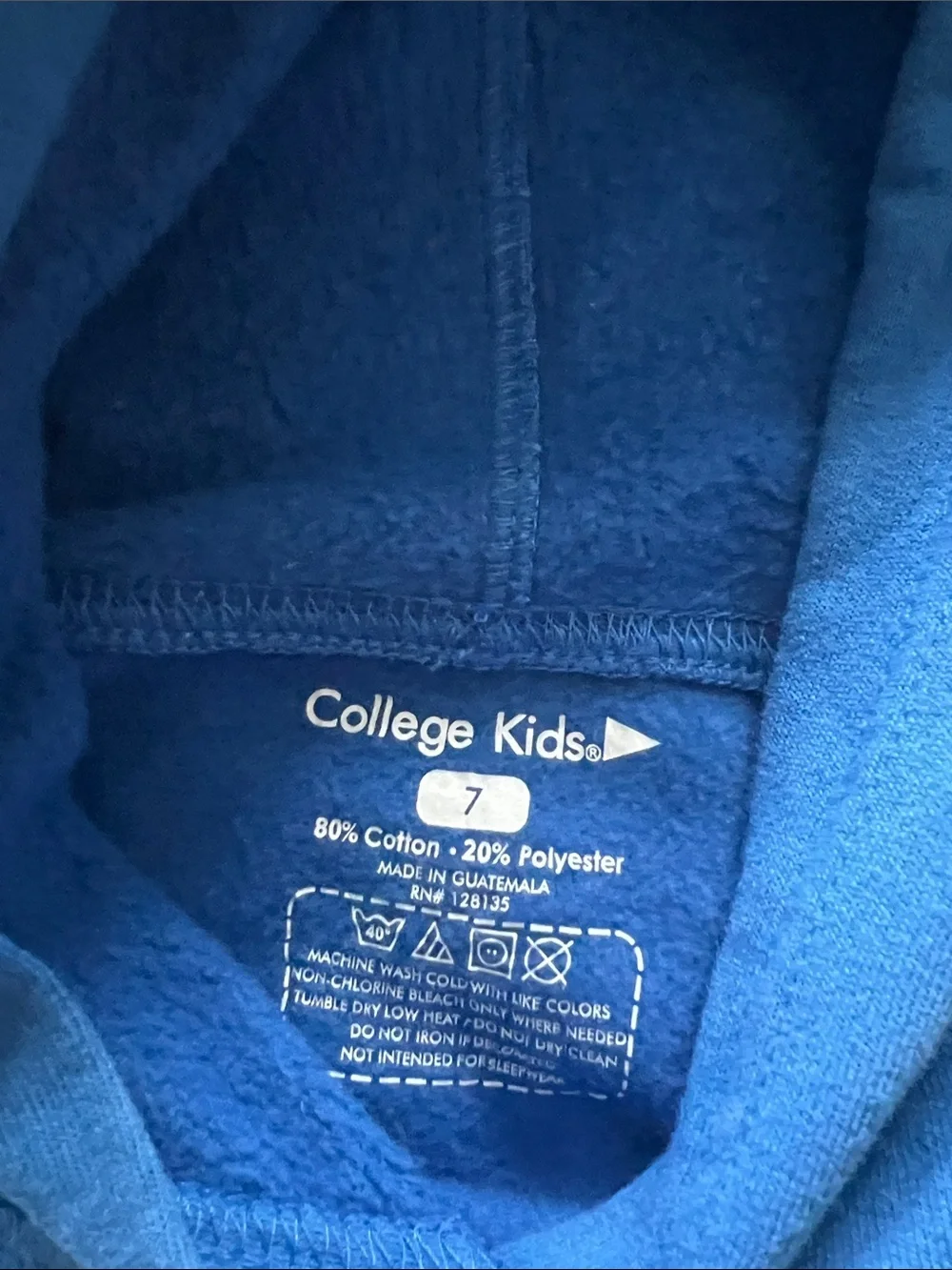 Blue Devils Kids' Blue Hooded Sweatshirt